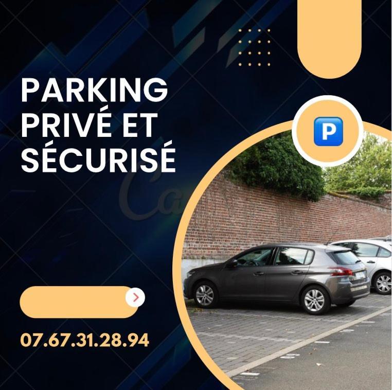 2 chambres séparées + parking privé centre ville Arras Exterior foto
